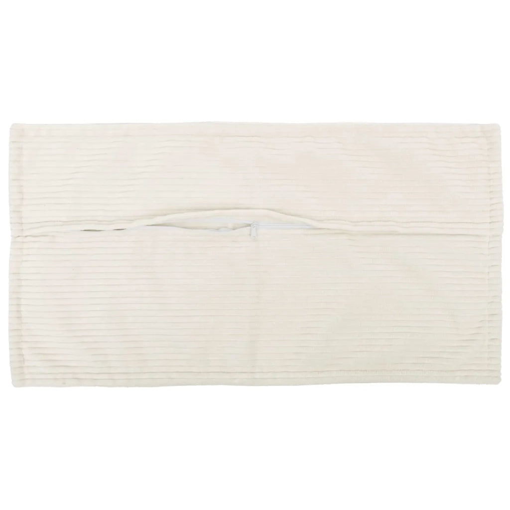 Federa 2 pz HOUTEN Crema 40 x 70 cm corduroy 917818