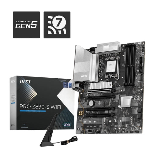 Msi pro z890-s wifi scheda madre intel z890 lga 1851 (socket v1) atx - 911-7E54-06S