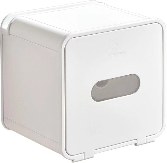 Sostegno per Carta igienica senza forare la parete con pannelli idrorepellenti colla o foro (bianco, ABS plastica)