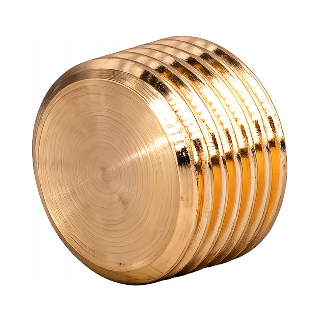 Tappo Filettato in Ottone 3/8" – Resistente alla Corrosione e Alta Pressione