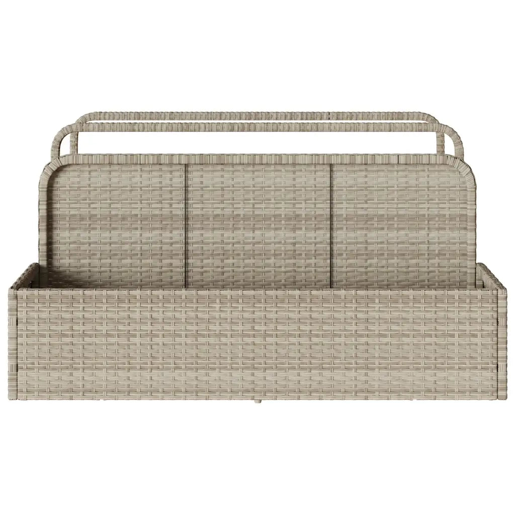 vidaXL Galleggiante a Bordo Piscina Grigio Chiaro 110x100x57 cm