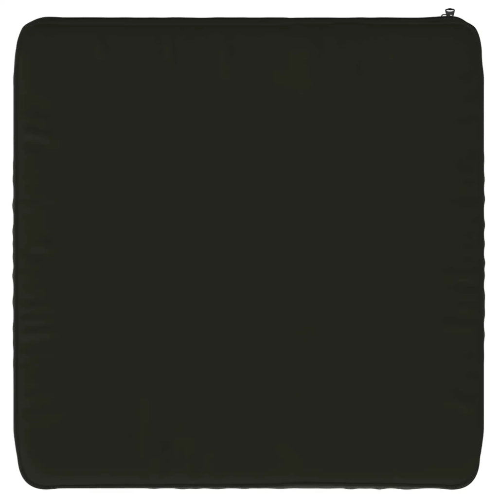 Cuscini per Sedia in 4 Pezzi VUGHT 4 pcs 100% Poliestere Nero 946224