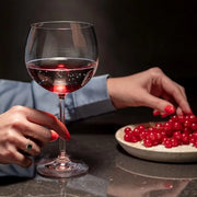 Set di bicchieri, con scatola regalo extra grande, bicchieri per gin e prosecco, bicchieri per vino natalizio, 6 pezzi