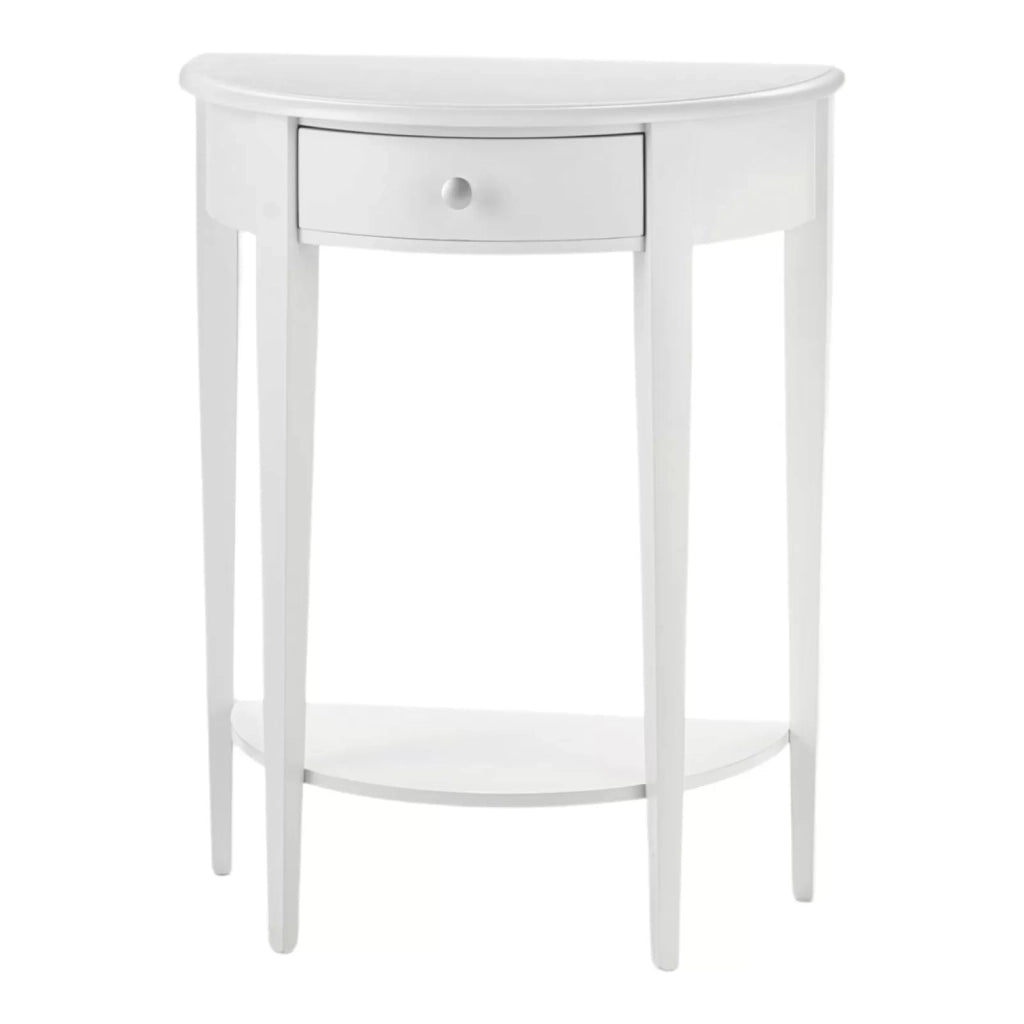 Consolle classica da ingresso bianco sporco l.62 p.32 h.77 - Mobili 2G