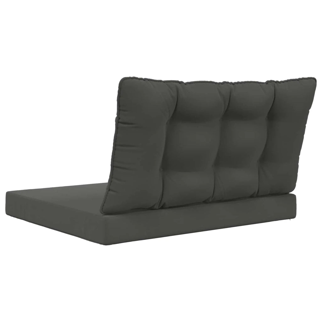 Cuscino per divano da esterno 2 pcs Antracite Poliestere 900897