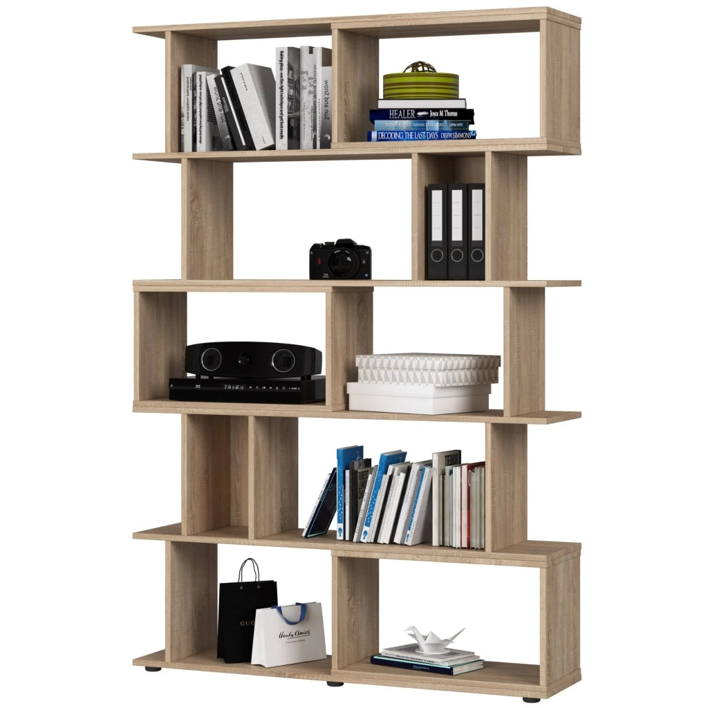 Scaffale FIX Quercia Sonoma 120 cm 120x28,4x177 cm
