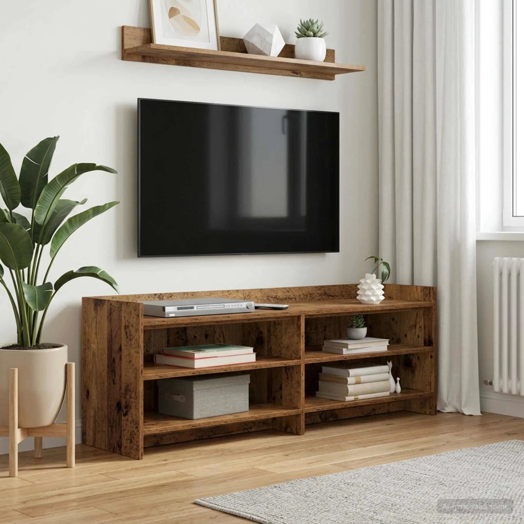 Mobile TV 135 x 33 x 47 cm Legno antico Legno ingegnerizzato 8011233