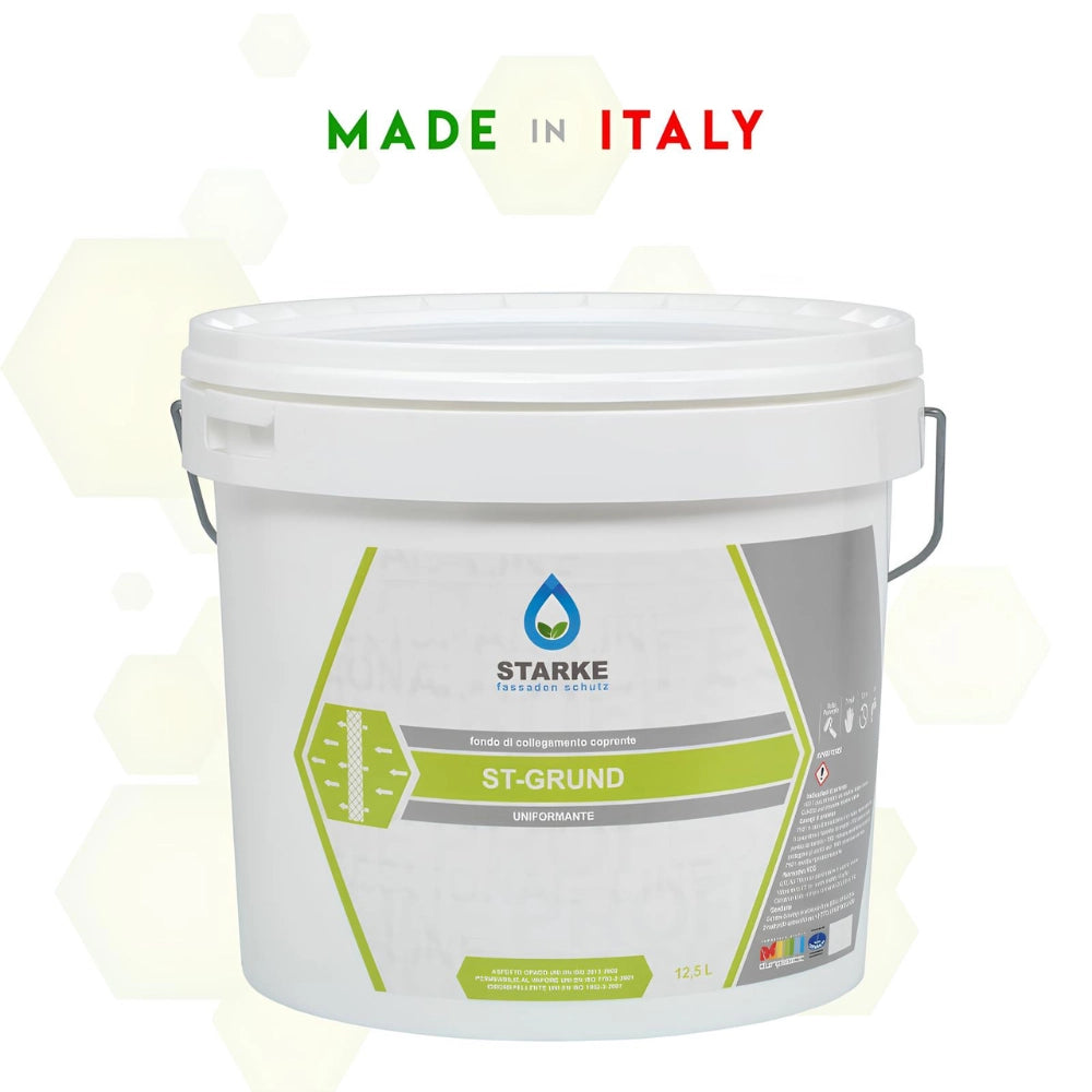 St-grund-est fondo collegamento uniformante supercoprente mascherante esterni *** formato 12.5 lt, confezione 1