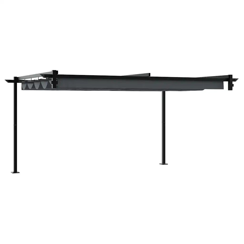 Gazebo Antracite 400 x 300 x 200 cm Poliestere 4003975
