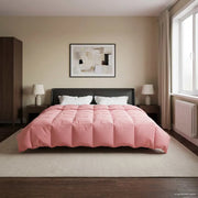 Duvet Invernale Trapuntato Rosa 200 x 200 cm Microfibra