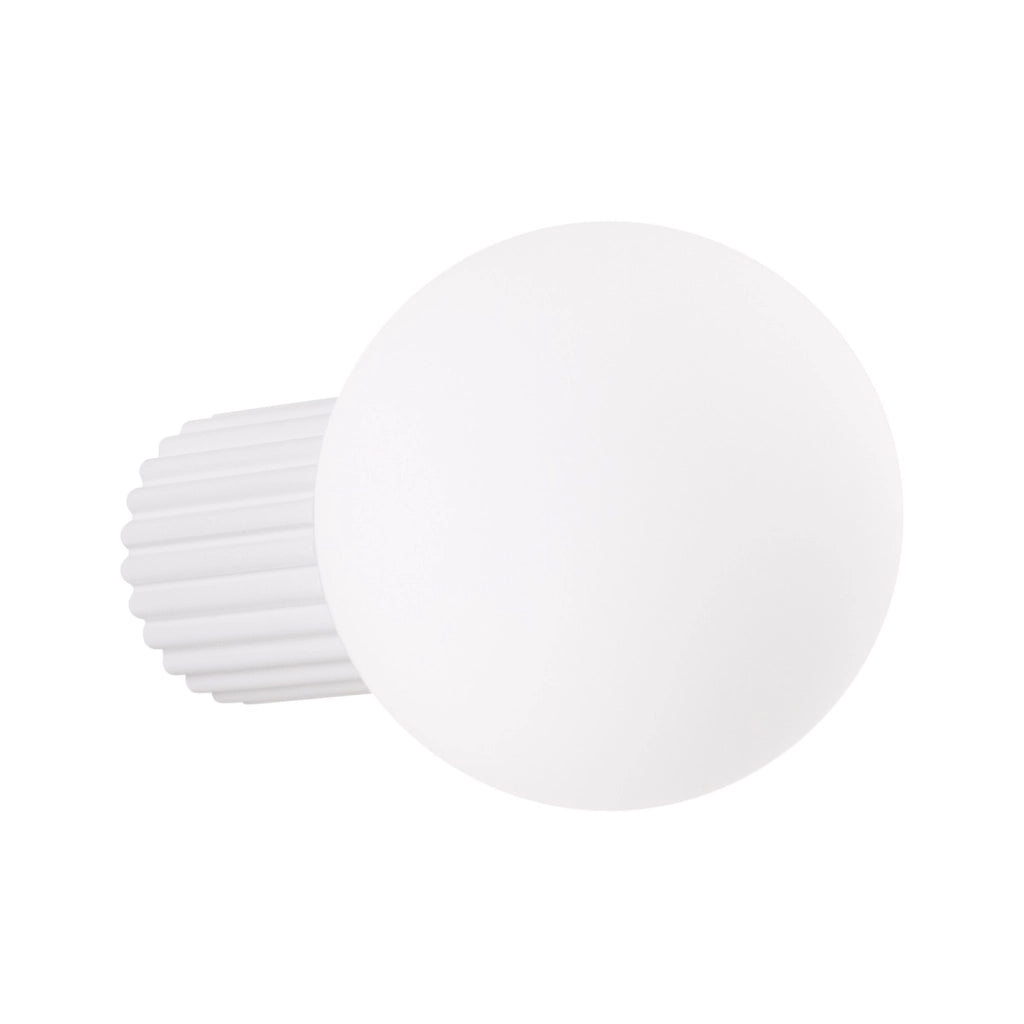 Applique Pure Lume SFERA bianca sfera vetro G9 IP44