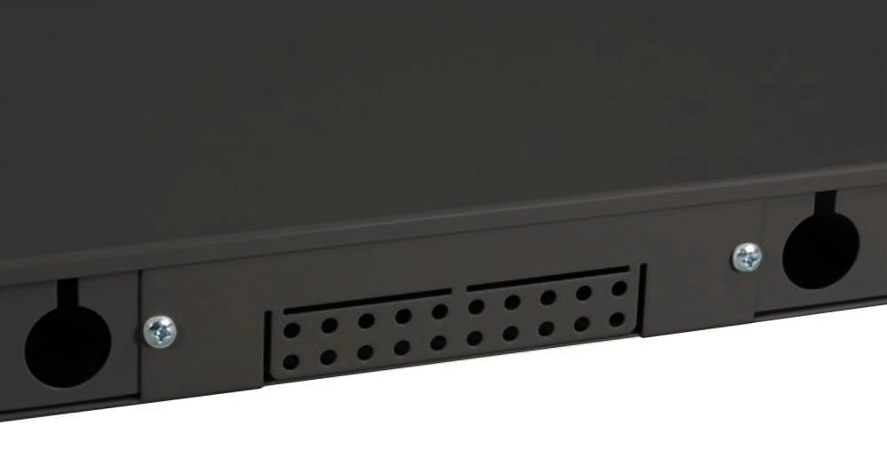 Cassetto Rack 19'' Fibra Ottica 24 porte LC Duplex/SC Simplex Nero