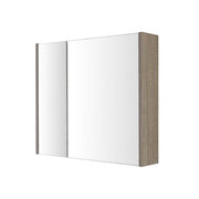 SPECCHIO CONTENITORE MONDO 80X16XH70CM ROVERE SCUR