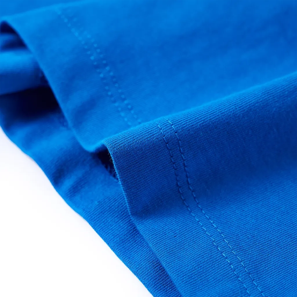 Maglietta per Bambini Blu Brillante 128 11847