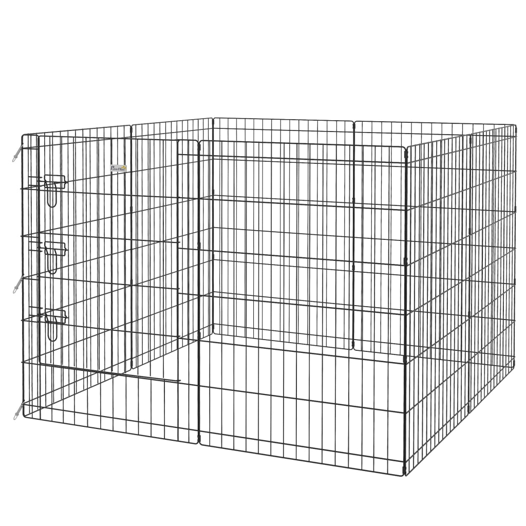 Recinto modulabile per animali piccoli ¨C zephmum ¨C 61x91 cm nero