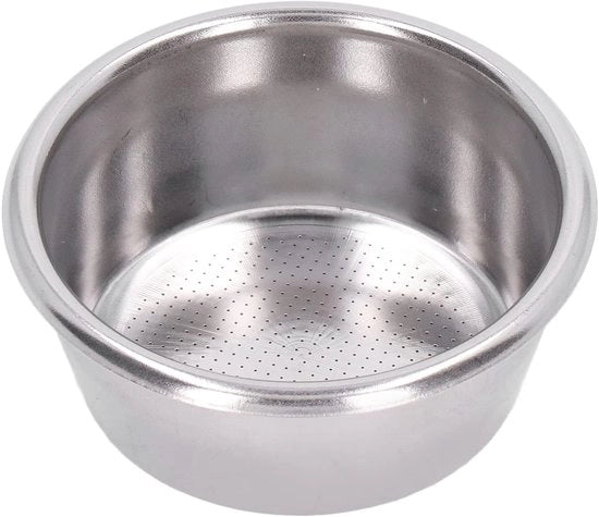 Filtro per caffè in acciaio inossidabile - Portafiltro riciclabile - Facile da pulire - Progettato a pori - Qualità alimentare - Duraturo e resistente alla corrosione - Filtro contenitore