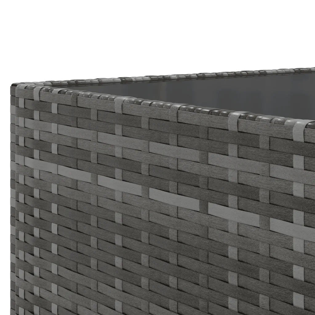 vidaXL Set Divani da Giardino 8 pz con Cuscini in Polyrattan Grigio