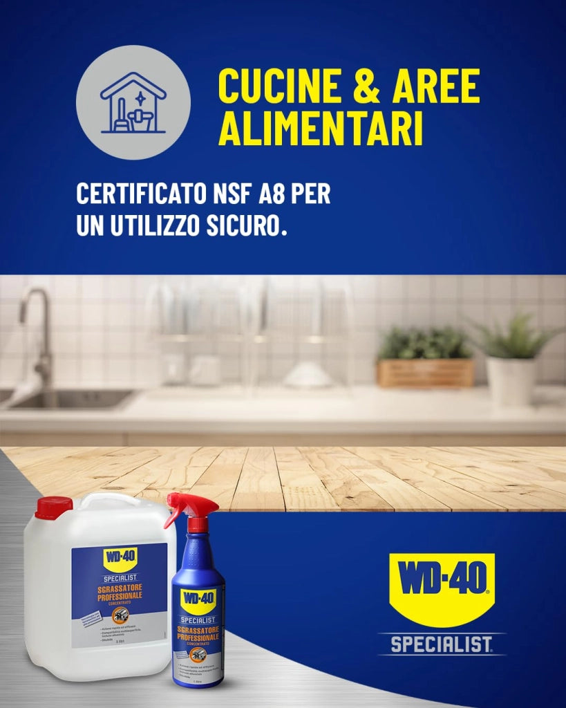 Sgrassatore Professionale Wd 40 5000 ml