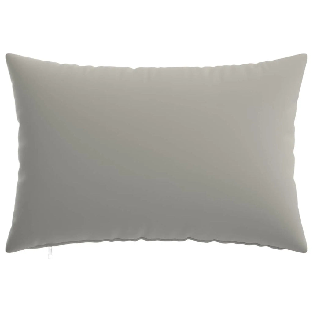Federa 2 pcs HEERLEN Grigio 30 x 50 cm Poliestere 907833