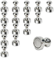 16 pezzi di magneti neodymium extra forti 16x20mm mini forti magneti per frigorifero, per ufficio, lavagna, aula, cucina