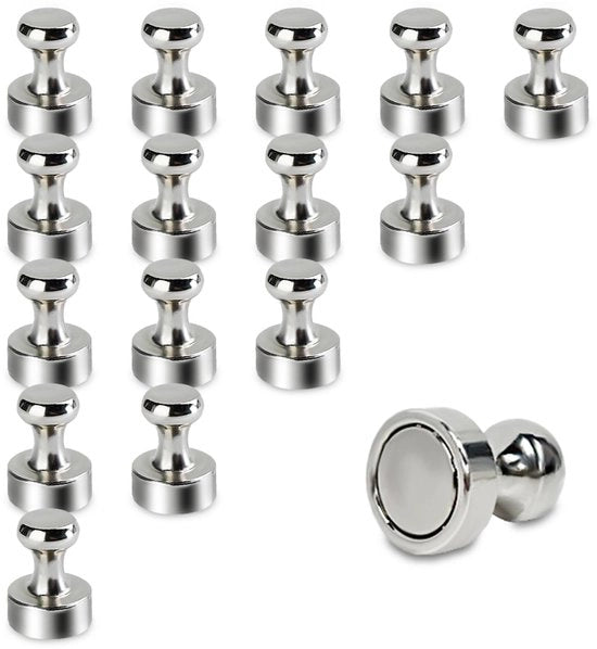 16 pezzi di magneti neodymium extra forti 16x20mm mini forti magneti per frigorifero, per ufficio, lavagna, aula, cucina