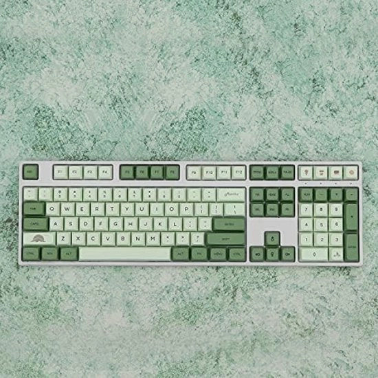 124 tasti PBT-keycaps, profilo XDA, insieme di tasti per tastiera meccanica
