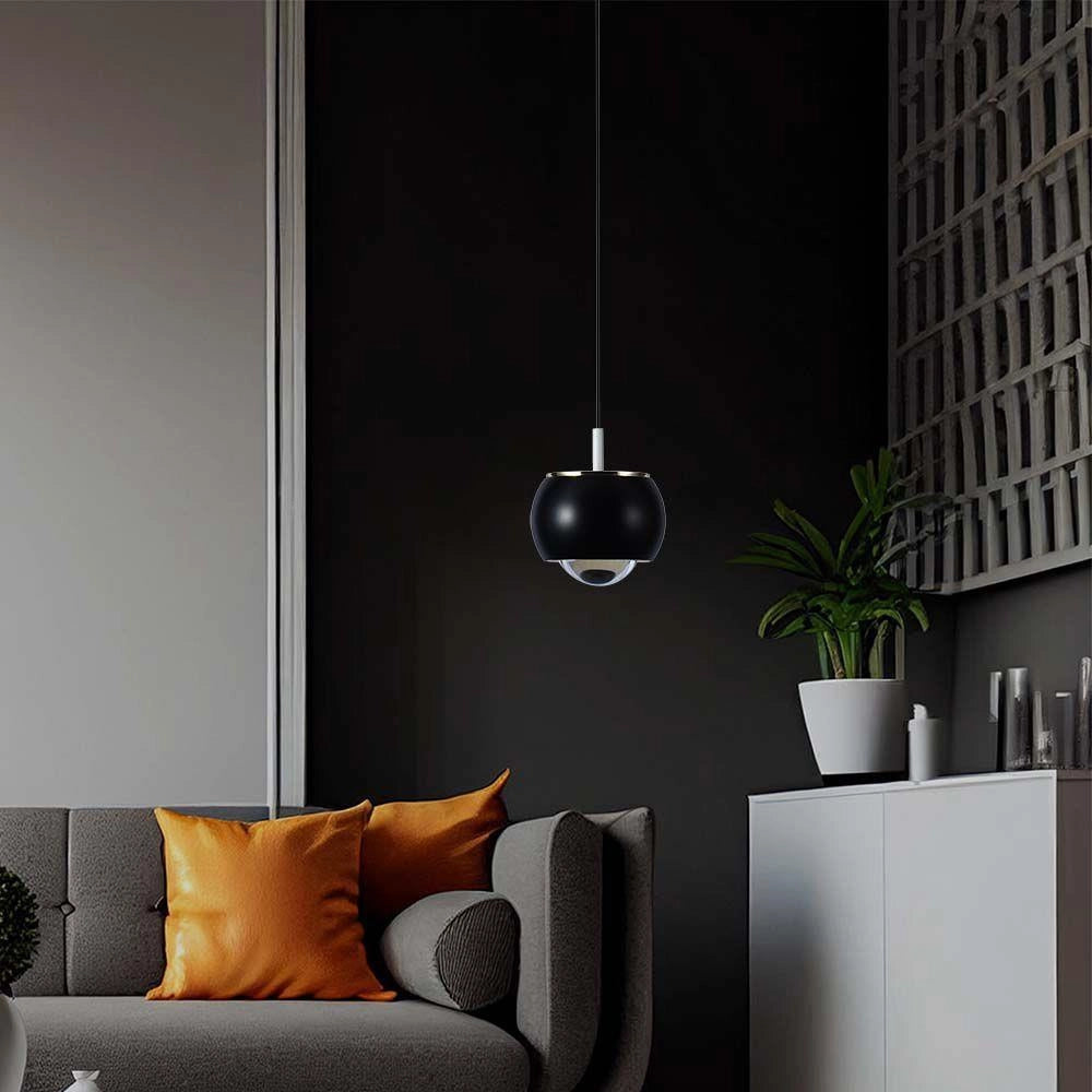 Lampada a sospensione LED nera 4000K 9W V-TAC VT-7830