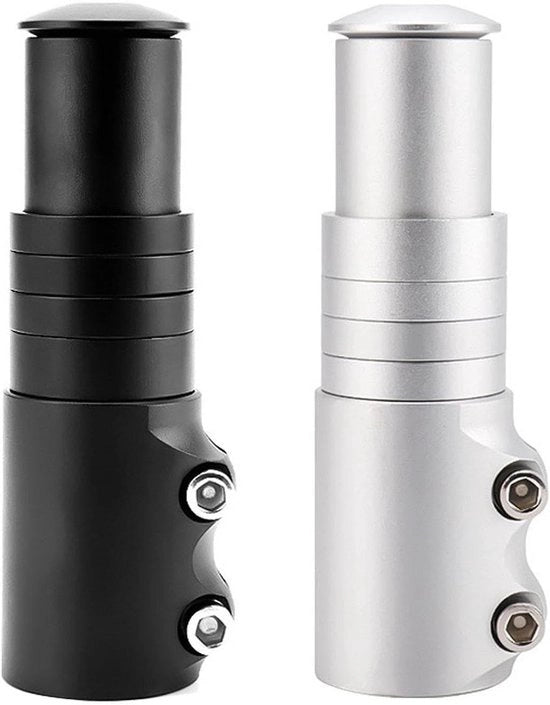 Pomelli regolabili da 2 pezzi con estensione di sterzo per bicicletta - Accessori per bicicletta per maggiore comfort
