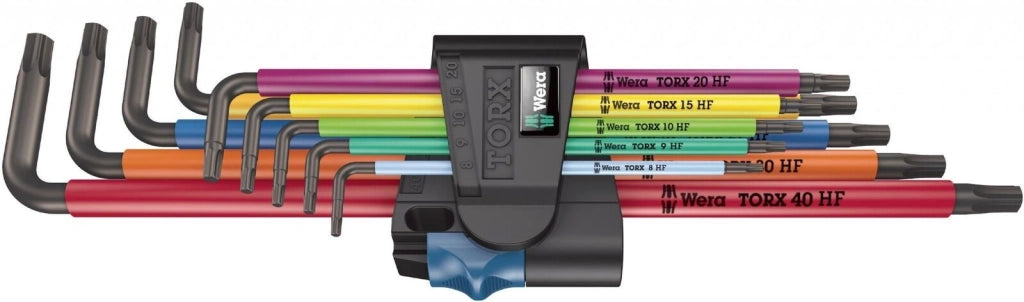 Wera 967/9 TX XL Set di chiavi esagonali a L Metrico 9 pz