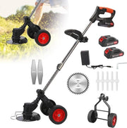 Grass-trimmeuse e tagliaerba a rasoio - 3-in-1 Motograsse a spazzola elettrica per giardino e terreno