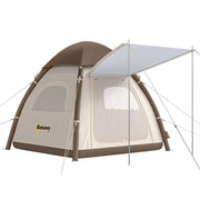 Tenda Gonfiabile 3 Persone ¨C zephmum ¨C 3 posti, verde, con pompa