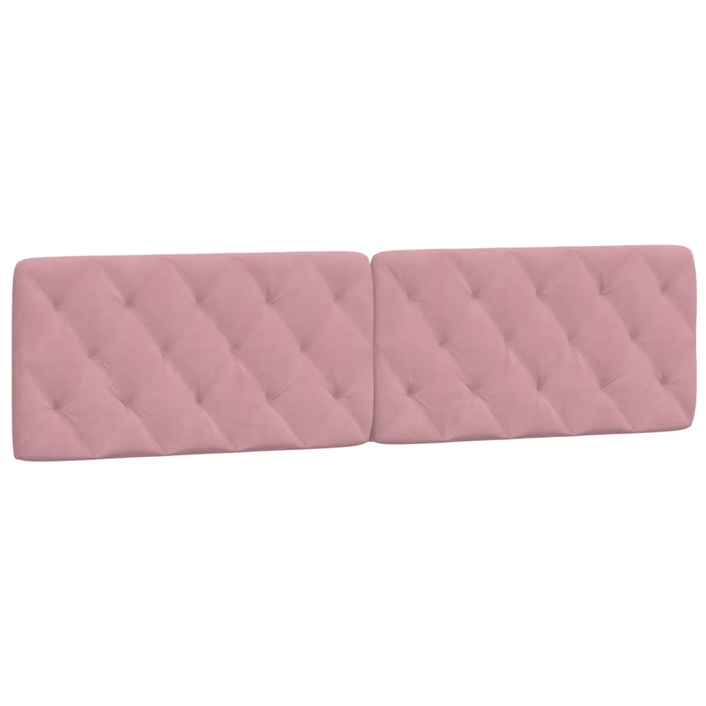 Cuscino Testiera Rosa 200 cm in Velluto CFW8972781