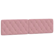 Cuscino Testiera Rosa 200 cm in Velluto CFW8972781
