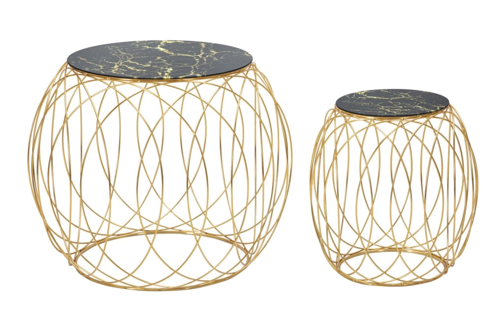 TAVOLINETTI BALL COPPIA CM � 68X56-43X45