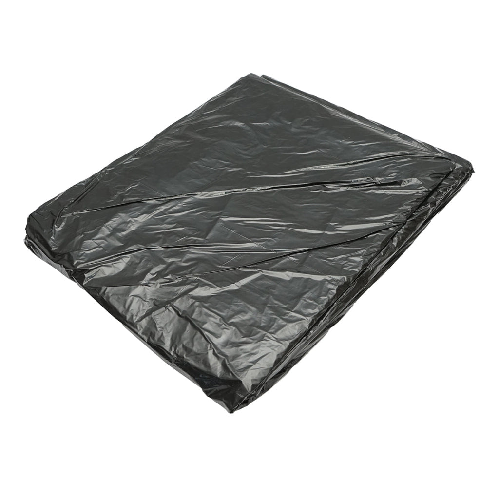 Set 10 pezzi di foglio per pacciamatura, anti-erbacce 1.5x20m, 15 microni, nero non perforato, protezione UV Breckner Germany
