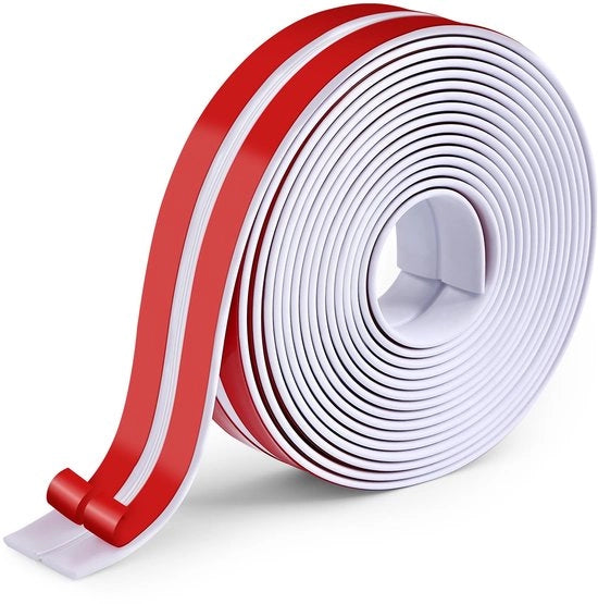 Strisce di protezione angolare autoadesive - Protezione angolare per bambini - Protezione angolare per tavoli - Sicurezza - 4 × 300 cm - Bianco