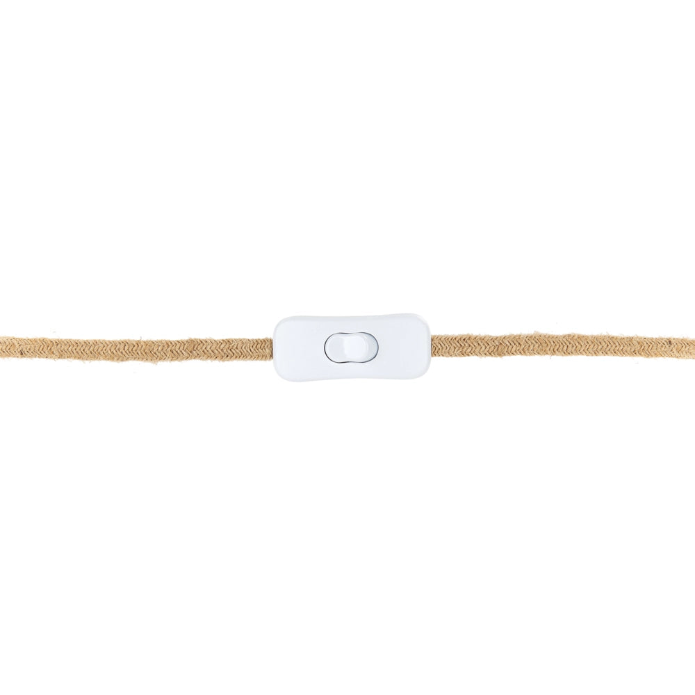 Lampada da tavolo in ceramica verde e bianca 53 cm Paralume a cono in carta naturale Comodino Soggiorno Camera da letto Illuminazione