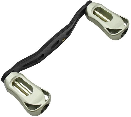 Spazzola per pesca in fibra di carbonio manubrio ergonomico - installazione facile - materiale leggero - prestazioni affidabili - impugnatura comoda - mulino per pesca - codice prodotto: Visserijhaspel - numero modello: Koolstofvezel Handvat