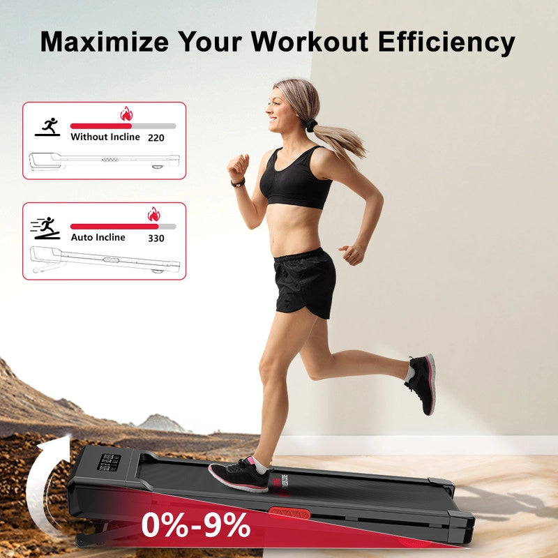 PIATTAFORMA PER TAPIS ROULANT PER LA CASA SCRIVANIA PER TAPIS ROULANT 4 IN 1 CON REGOLAZIONE DELL'INCLINAZIONE DEL 9%