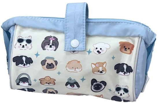 Etui per adolescenti, Etui per ragazze, Etui per ragazze, Etui con grande tasca, Etui grande con manigliona, per bambini, studenti, adulti, scuola, ufficio