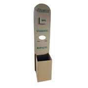COLONNINA PER IGIENIZZANTE FULL-OPTIONAL RESISTENTE IN CARTONE- HxLxP cm 130x30x50- DH- pezzi 1