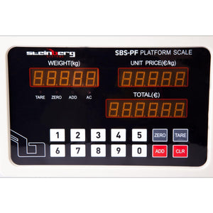 Bilancia digitale professionale a piattaforma 100kg/10g LED 3414148/2