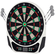 Bersaglio Freccette Elettronico ¨C Xylo ¨C Display LED, 6 Freccette, 18 Giochi, 159 Varianti, 8 Giocatori