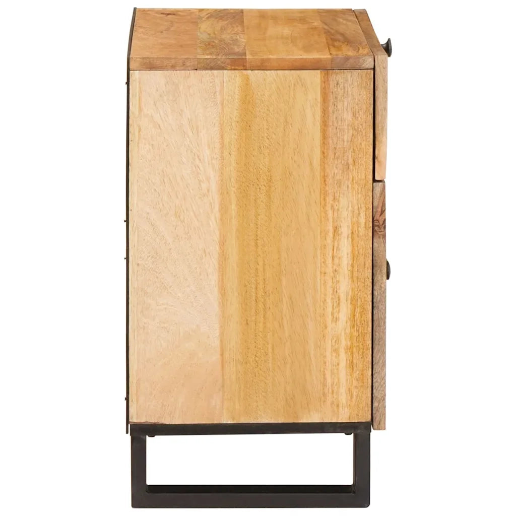 Armadio da Notte con cassetto Naturale 50 x 33 x 60 cm