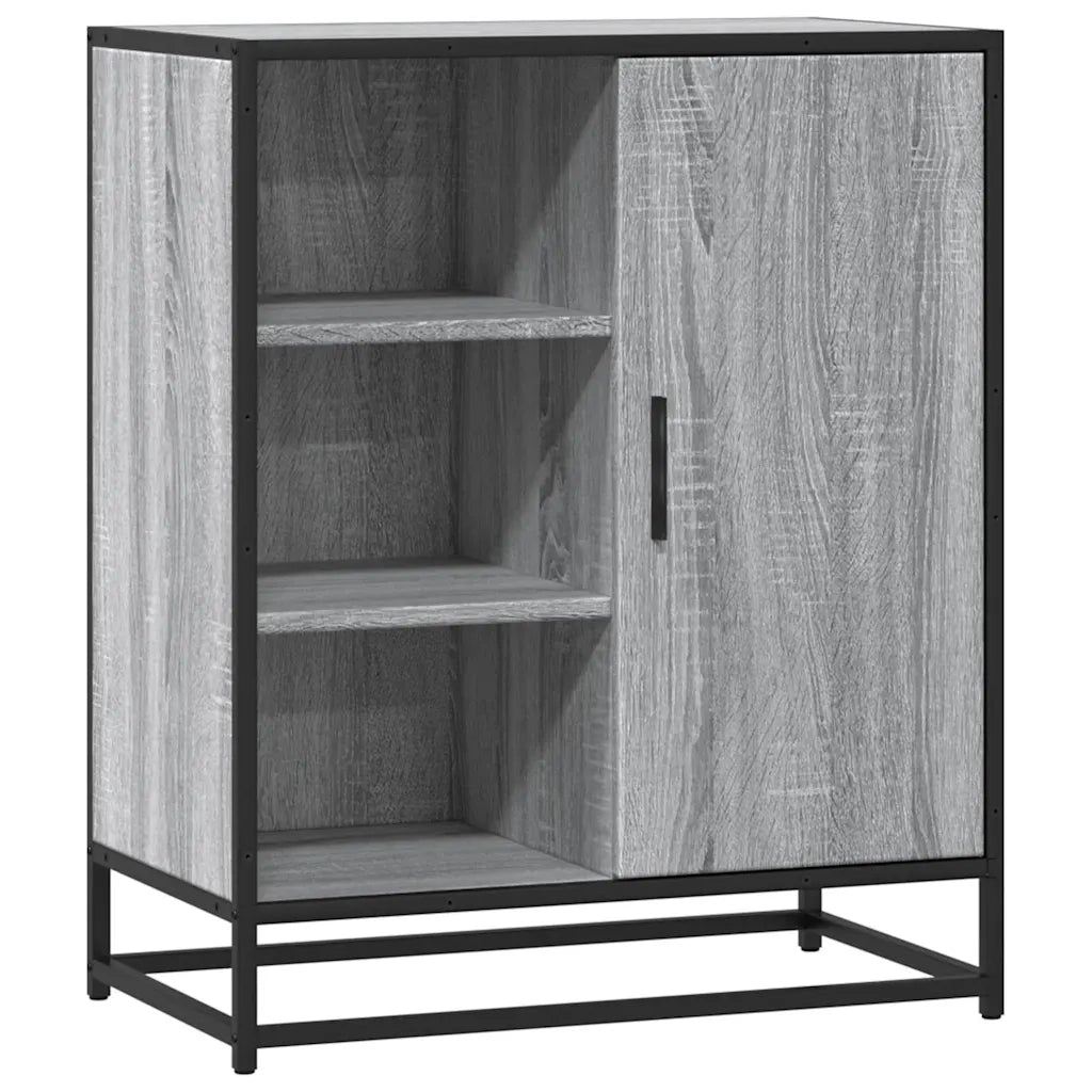 Credenza Grigio Sonoma 62x35x76 cm in Legno Multistrato 848997