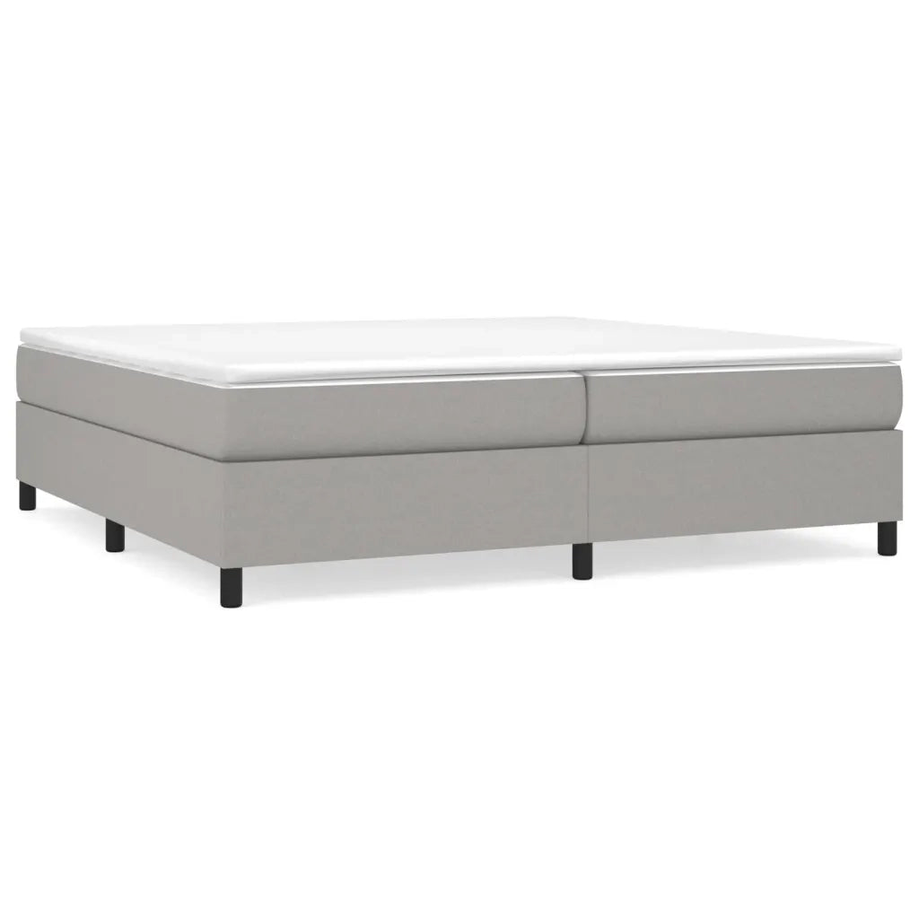 Giroletto a Molle Grigio Chiaro 200x200 cm in Tessuto cod mxl 57831