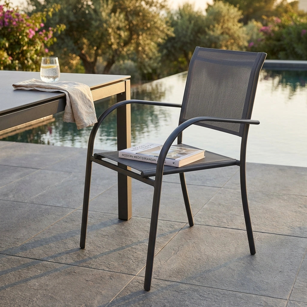 Poltrona impilabile da giardino - YARA
