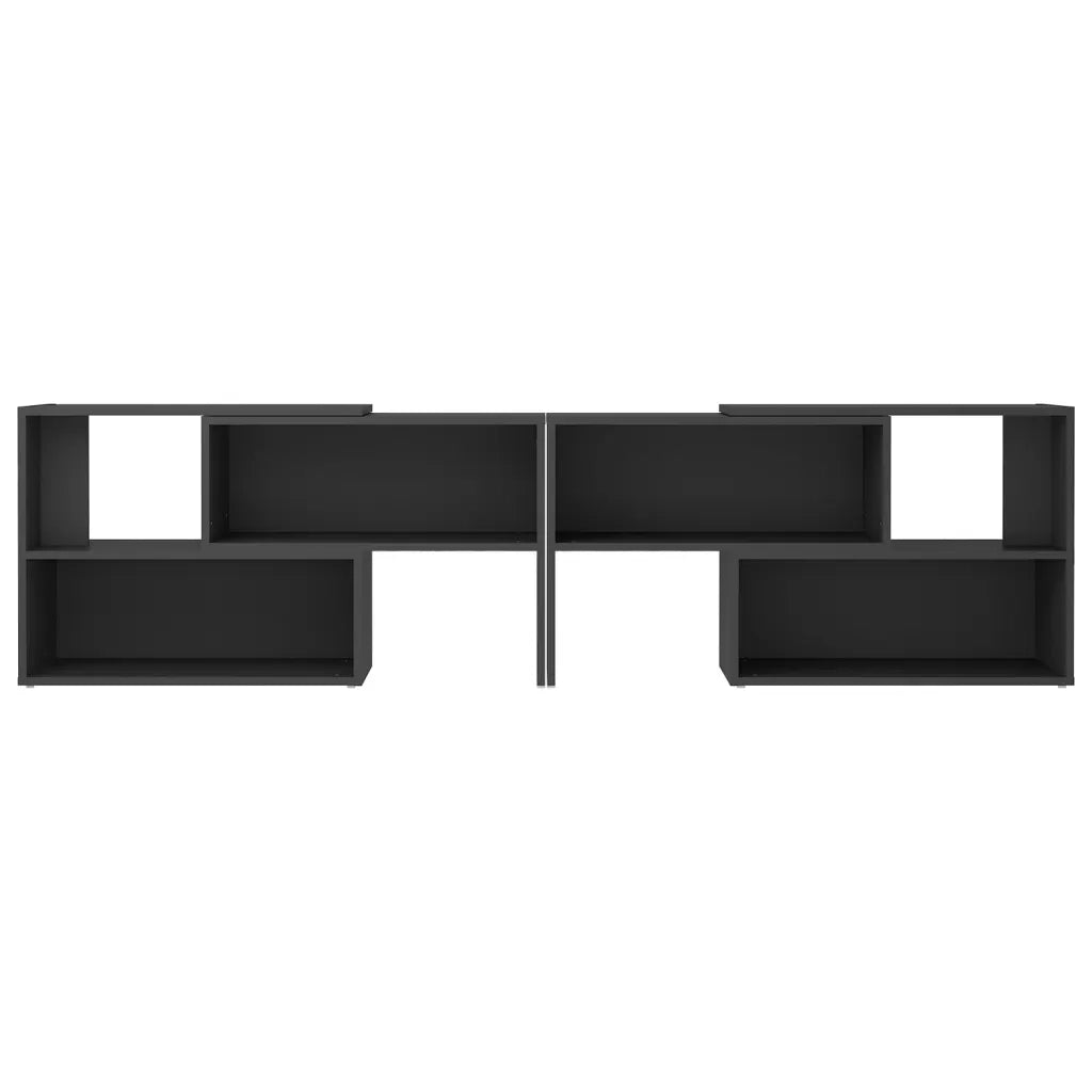 Mobile Porta TV Grigio 149x30x52 cm in Legno Multistrato 808361