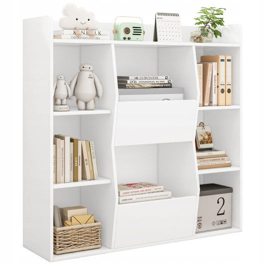 Libreria, bianca 106x30x104 cm