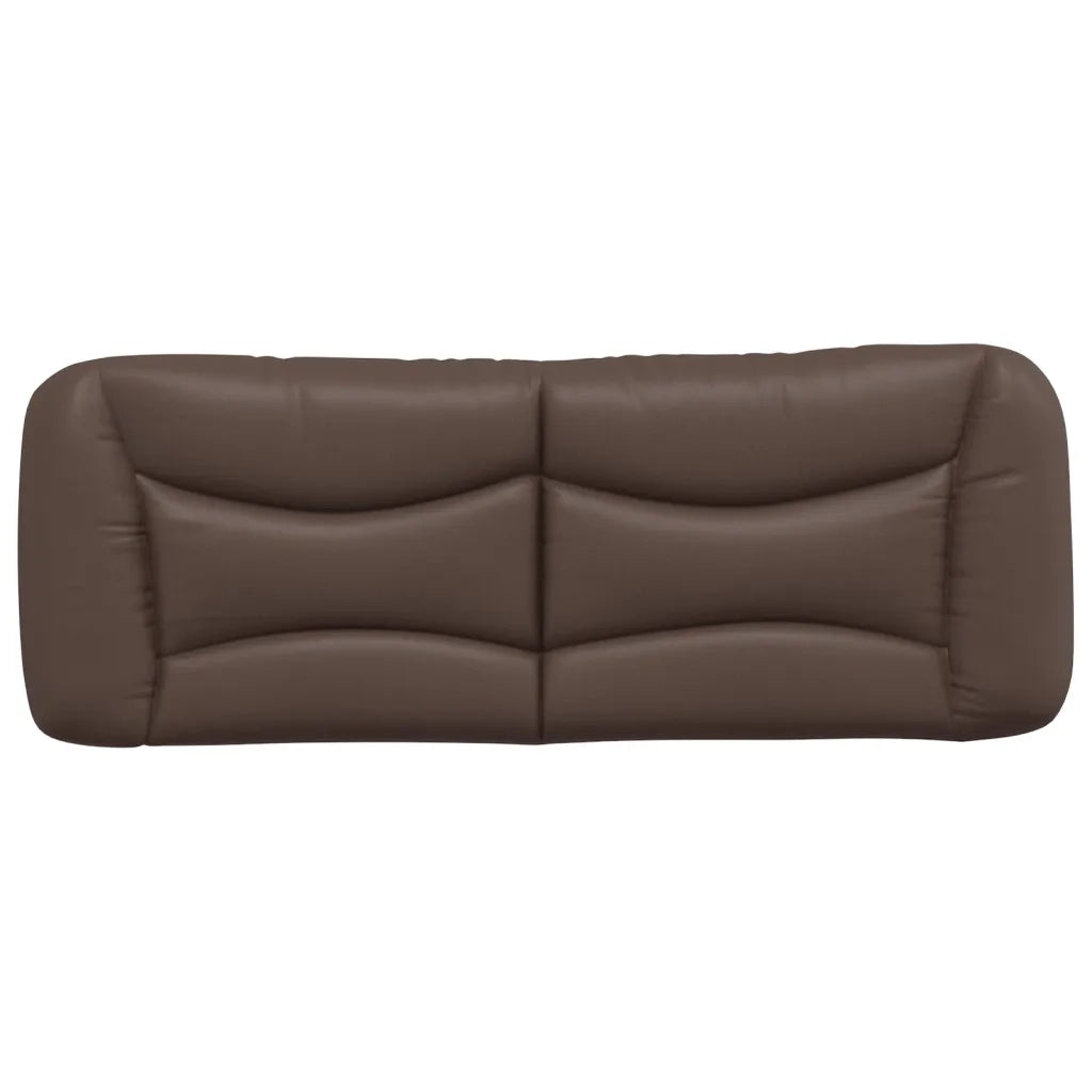 Cuscino Testiera Hvar Marrone 120 cm in Similpelle CFW7626724